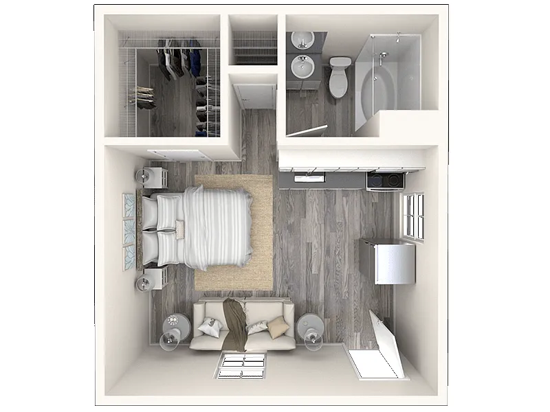 Floor plan Studio