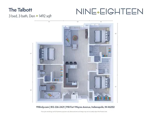 Floor plan Talbott