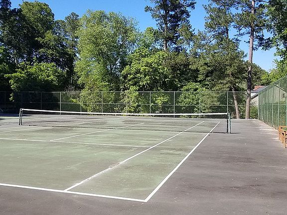 Two Tennis Courts