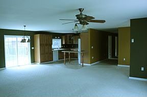Open floor plan