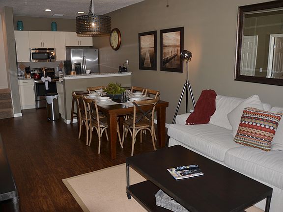 Spacious living room.