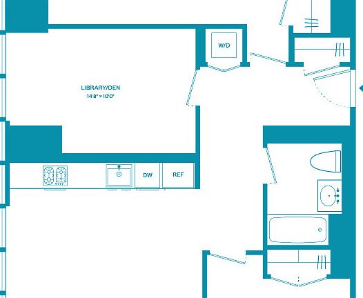 2nd image of 100 W 31st St #39H