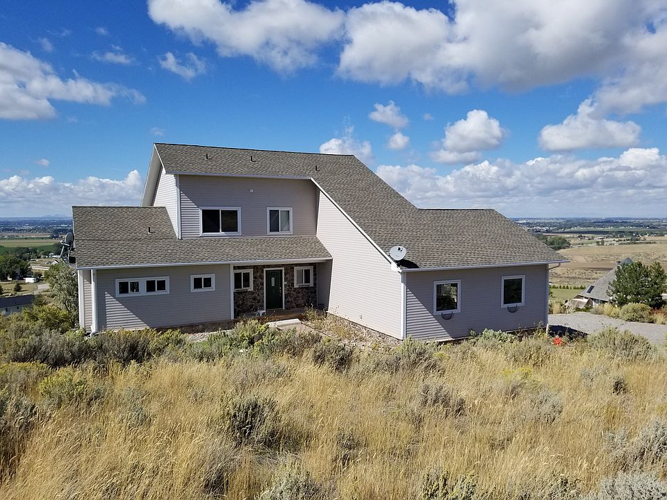 Front door facing east
