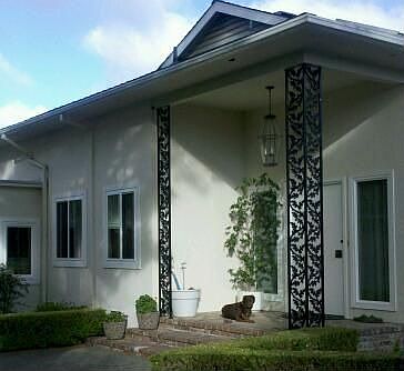 Entryway exterior, faces southeast