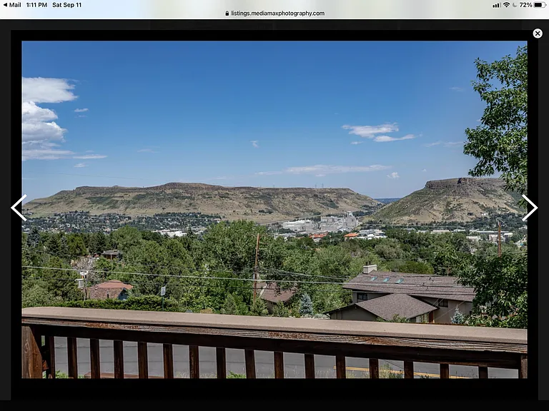 This house has arguably the best views in the City of Golden, with panoramic views of the Table Mountains, Green Mountain, City of Denver, downtown Golden, and more.
