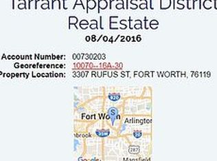3307 Rufus St, Fort Worth, TX 76119