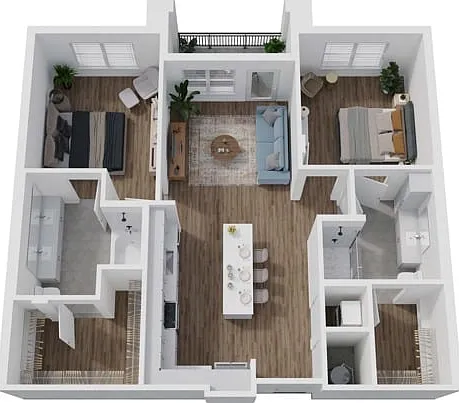 2B Floor plan 2B Floor plan