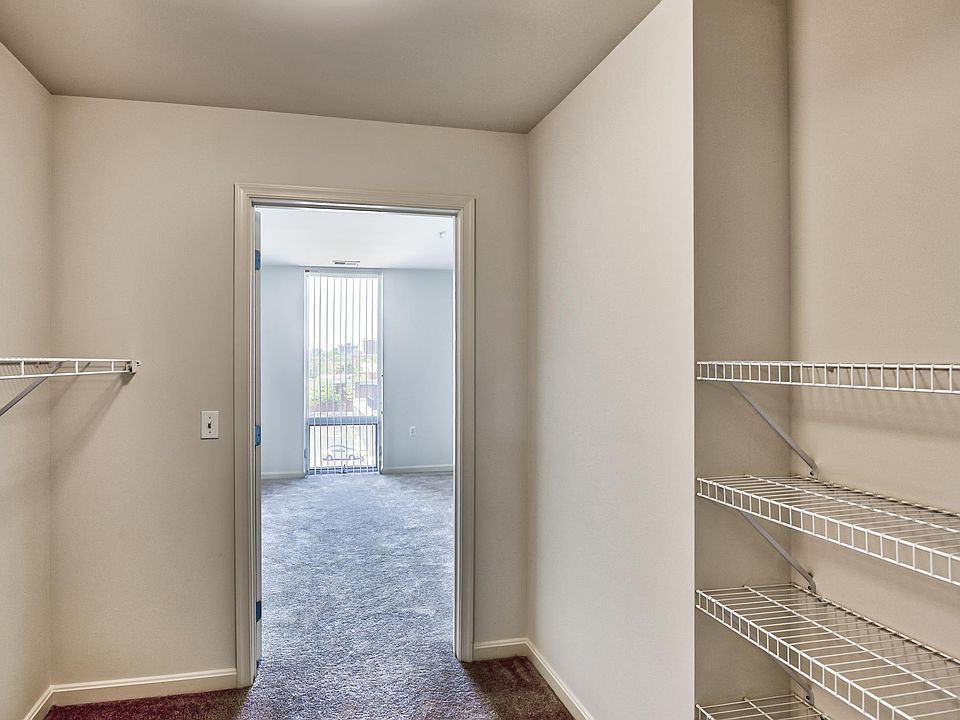 Large closets give lots of storage.