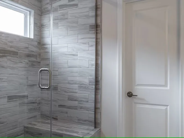 2nd Floor Master Bathroom - walk-in shower
