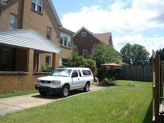 Side view of house