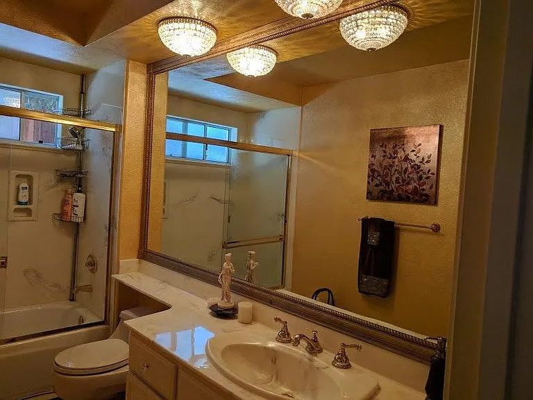 First floor full bathroom