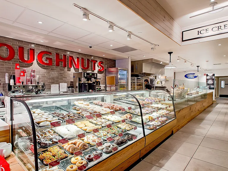 Onsite retail includes Beiler's Donuts