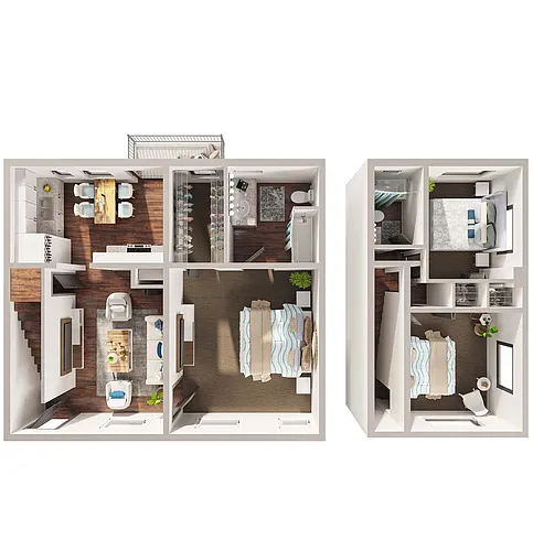 Floor plan The Oak