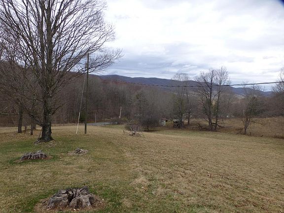 View of valley and mountains