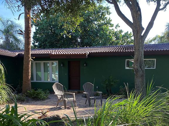 Front door & patio