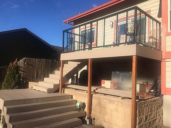 Tri-level Trex Decking