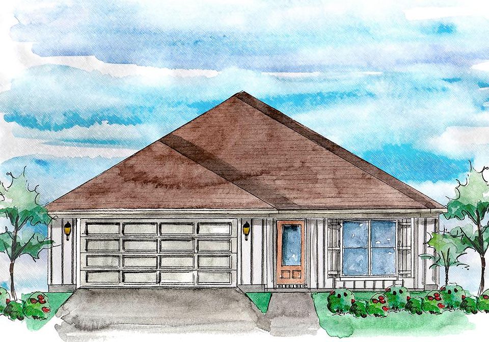 Elevation A Siding