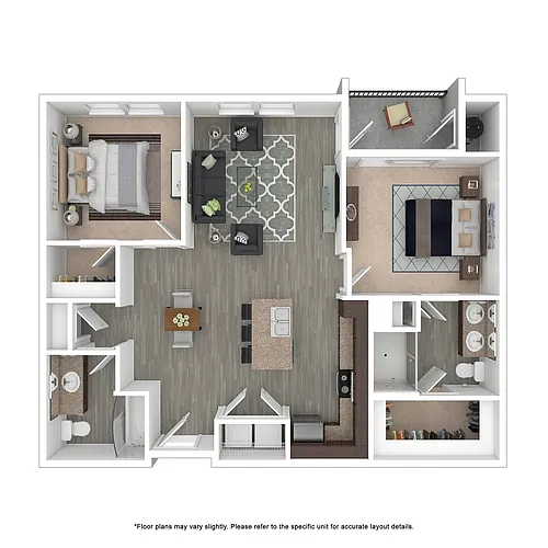 Floor plan B1-F