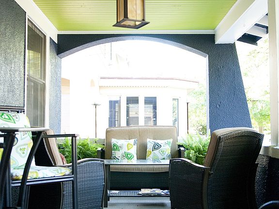 Inviting porch