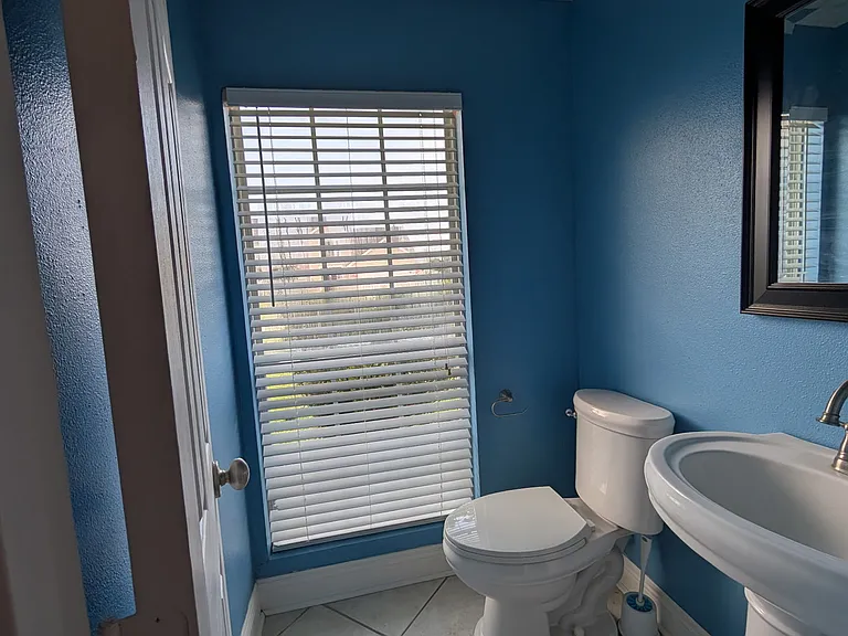 Downstairs half bathroom