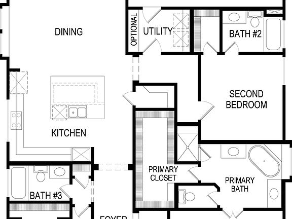 Bachman 40 R-CW First Floor Plan