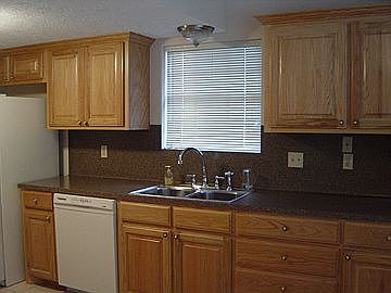 New granite counter tops
