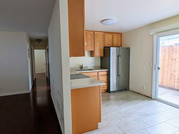 Living Room, Kitchen, and Yard Entrance