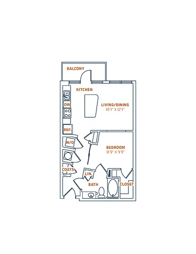 Floor plan Semi
