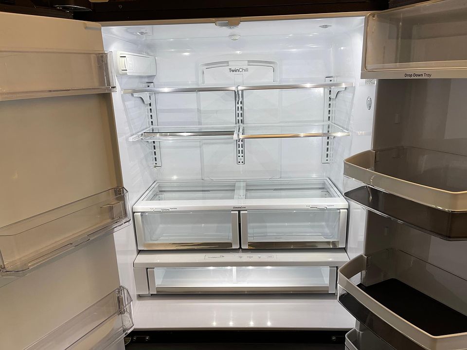 General Electric cafe refrigerator freezer