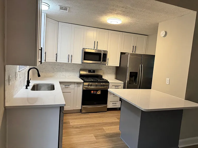 New cabinets and appliances!