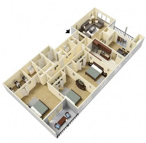 Floor plan Sycamore