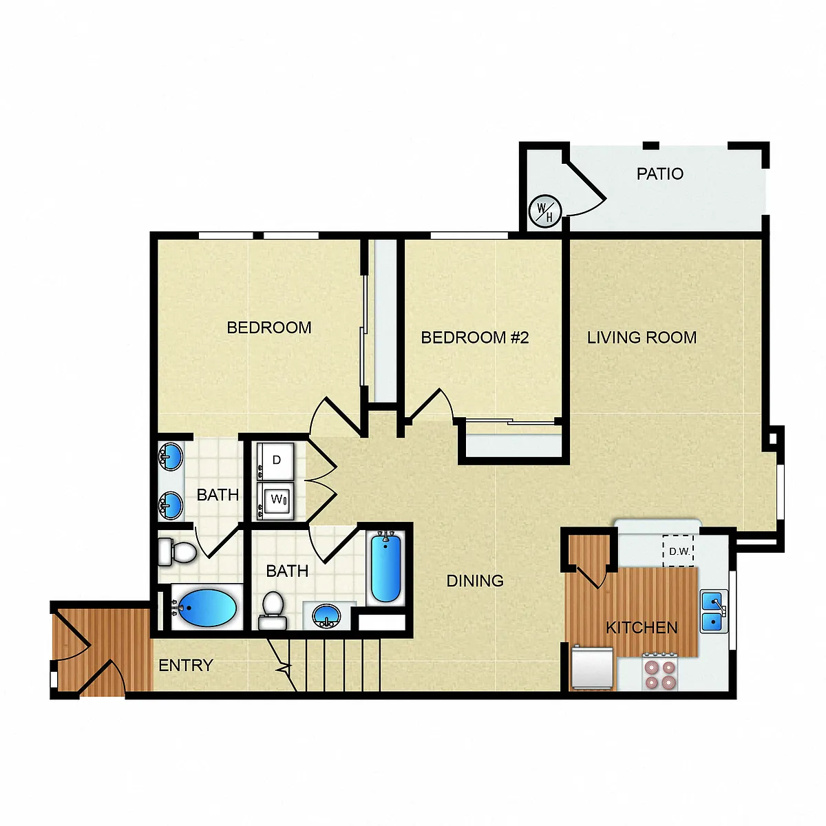 Floor plan B3