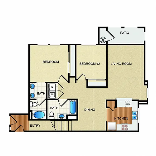 Floor plan B3