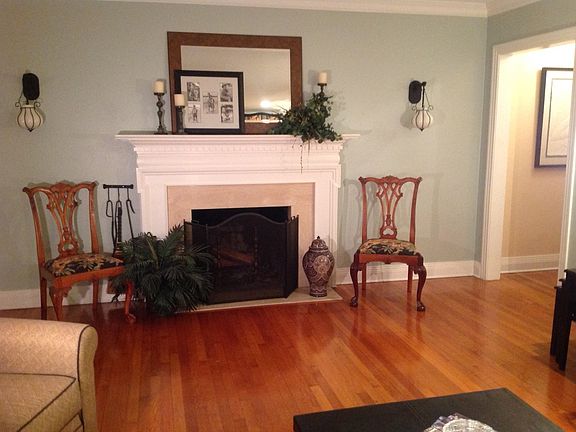 living room/fireplace