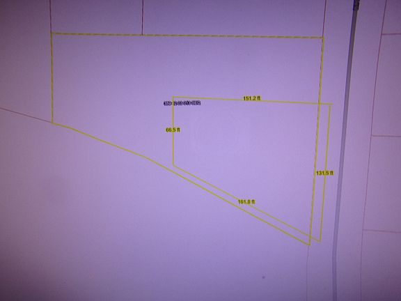 area to develop on lot