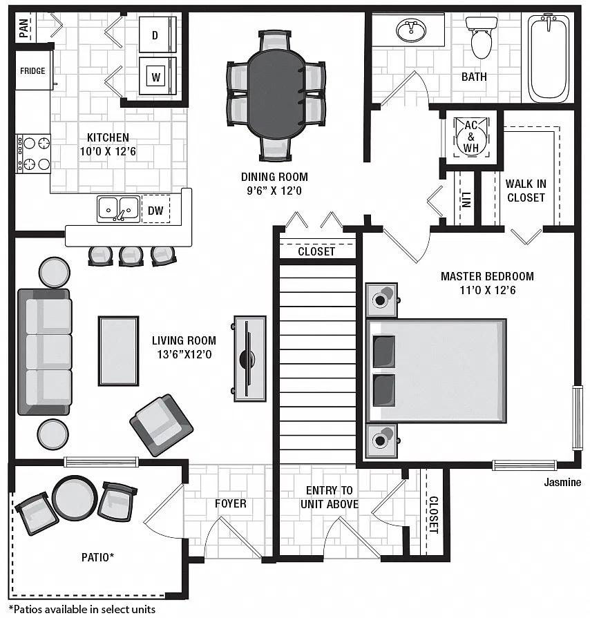 Floor plan Jasmine