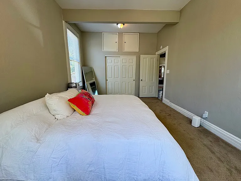 Master bedroom with walk-in closet. 1st Floor