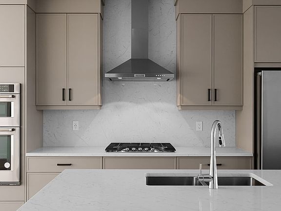 Alternate view of the kitchen.