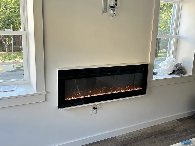 Living Room fireplace
