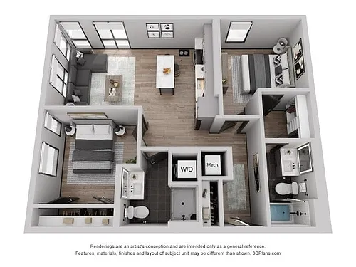 Floor plan B2