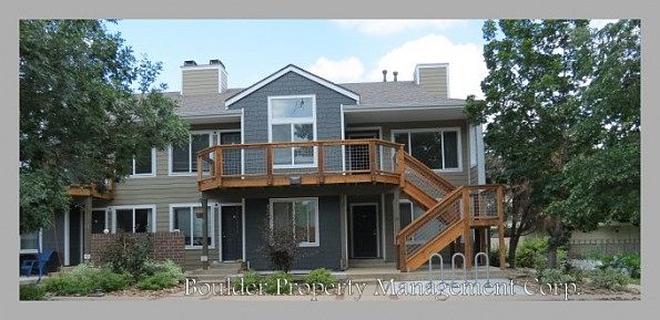 Front View of the apartments.