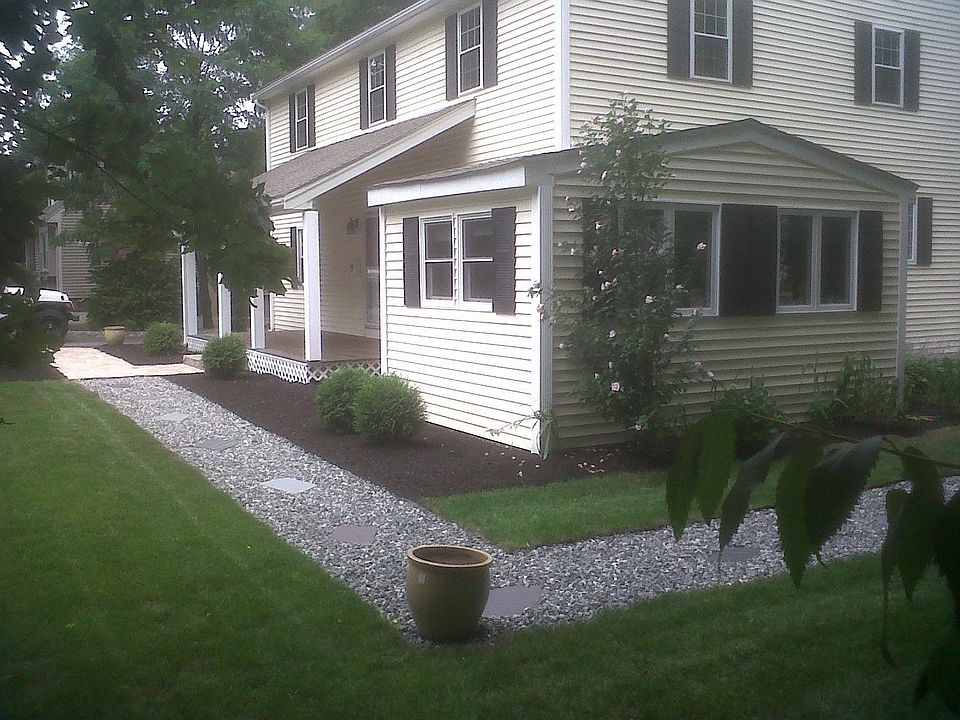 Side of home from Summer/Brook