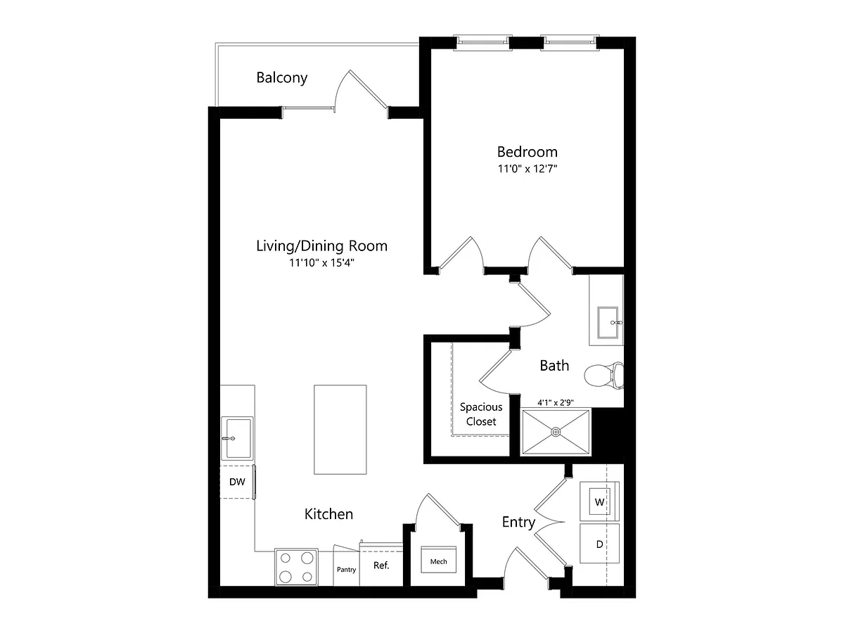 Floor plan A1