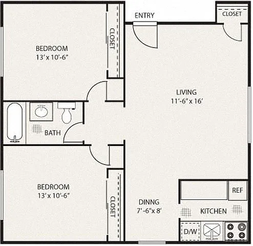 Floor plan The Del Mar