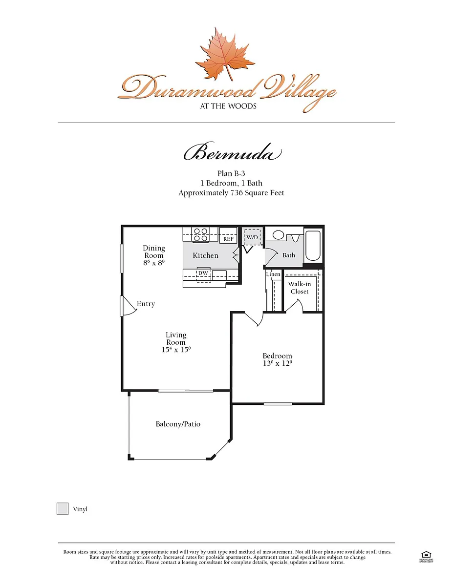 Floor plan Bermuda