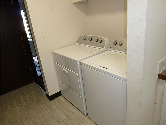 Individual washer and dryer in every unit