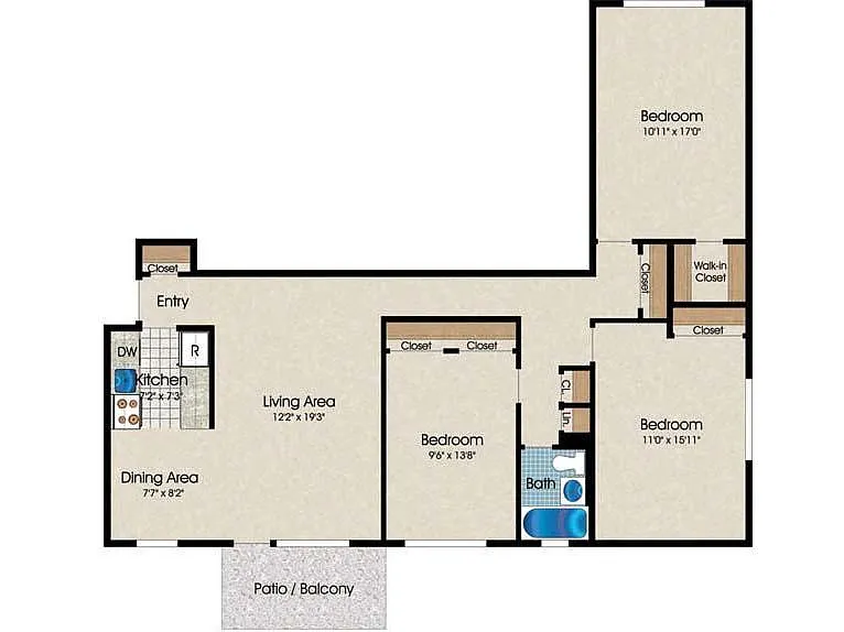 Floor plan C1