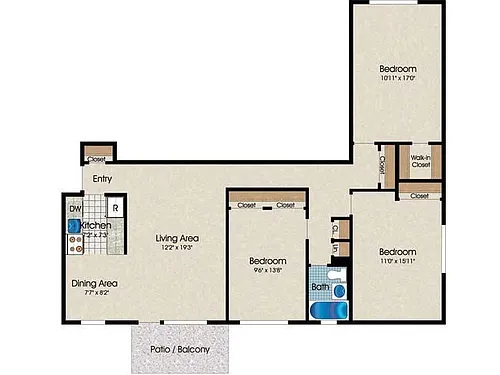 Floor plan C1