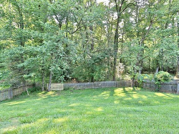 Fenced private backyard