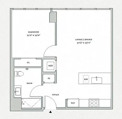 Floor plan A1F